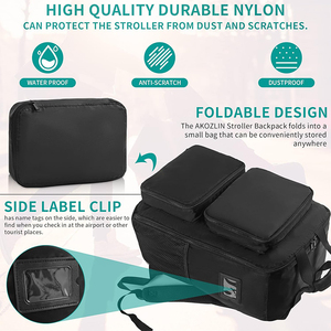 Hot Bán Không Thấm Nước Có Thể Gập Lại Du Lịch Ba Lô GB <span class=keywords><strong>Pockit</strong></span> Xe Đẩy Nâng Cấp Phiên Bản Tương Thích Mục Đích Đặc Biệt Túi & Trường Hợp - Product Image 3