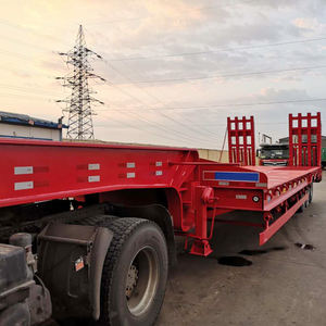 Remorque surbaissée 3 essieux 70 tonnes Remorque Lowboy Rgn - Product Image 3