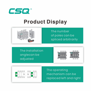 Csq 32A 63A isolator chuyển 2 cực 80A 125A ba giai đoạn 250A điện cô lập chuyển đổi Nhà cung cấp - Product Image 6