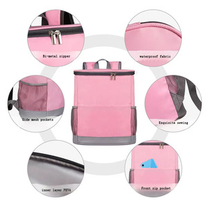 Wholesale Camping Cooler <b>Backpack</b> Insulated Leak Proof Soft Cooler <b>Backpack</b> Waterproof Thermal <b>Bag</b> for Travel <b>Lunch</b> Picnic Beach - Product Image 4