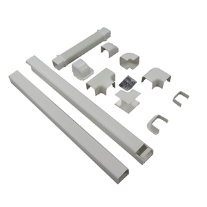 Cubierta Decorativa para Tuberías de <span class=keywords><strong>Aire</strong></span> <span class=keywords><strong>Acondicionado</strong></span> de PVC, No Tóxica y Libre de Plomo, para Cubiertas de Tuberías de Mini Split en Proyectos Globales - Product Image 3