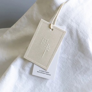 Tùy Chỉnh Thân Thiện Với Môi Hạt Giống Giấy Treo Thẻ Giá Tốt Nhất Logo In Treo Nhãn Cho Túi Xách Và Hàng May Mặc - Product Image 4