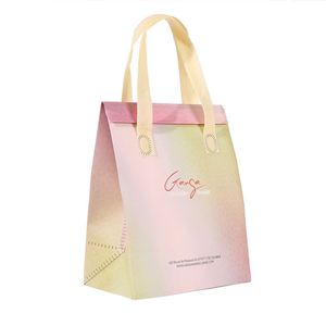 Sac isotherme recyclé personnalisé, imperméable, sac de livraison de nourriture isolé, sac à dos pour boissons à emporter, pour les courses - Product Image 5