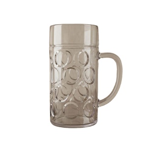 Grand verre de 1200 ml avec poignée, logo personnalisé, écologique, classique, pour les festivals de bière, les fêtes, les événements et les bars - Product Image 4