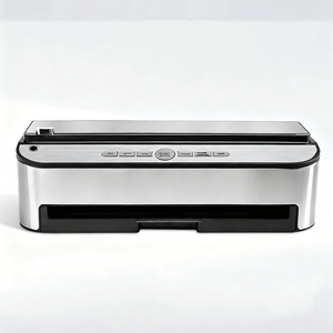 Máquina Selladora al Vacío Automática OEM -80Kpa Sous Vide para Conservación <span class=keywords><strong>de</strong></span> Alimentos Secos/Húmedos, Manguera Externa y Cortador <span class=keywords><strong>de</strong></span> Bolsas, Sellado Hermético - Product Image 1