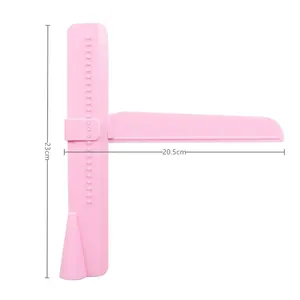 1 Cream Cake Smoother Adjustable Height Fondant Plastic Scraper Smoothing Edges Tool Eco-Friendly Reusable Zenidoo L-168 - Product Image 3