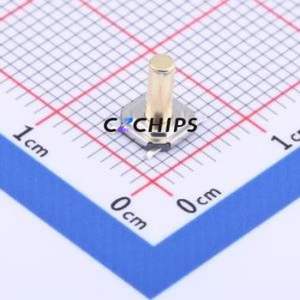 GT-TC084B-H065-L5 Tactile Switch SMD-4P,5.2x5.2mm Switch Single Pole Single Throw Round Button 2.5N Vertical Mount - Product Image 1