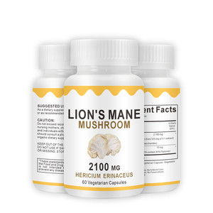 Ücretsiz örnek ve üçüncü Test <span class=keywords><strong>Cordyceps</strong></span> Militaris türkiye kuyruk Maitake Chaga aslan Mane Reishi karmaşık mantar 6 in 1 kapsül - Product Image 1