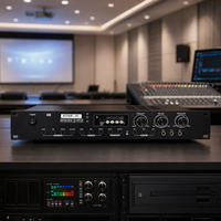 Amplificateur de karaoké professionnel DSZ DS-406AH 600W 60Hz-18KHz avec boîtier métallique pour salles de conférence et centres de formation