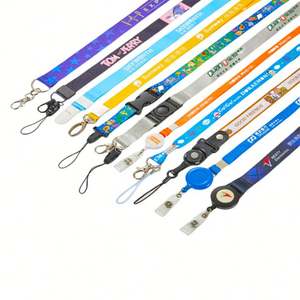 Sublimation Polyester <b>Breakaway</b> <b>Lanyards</b> Custom Logo High Quality Detachable Buckle <b>Lanyard</b> for School and Office Neck Strap - Product Image 6