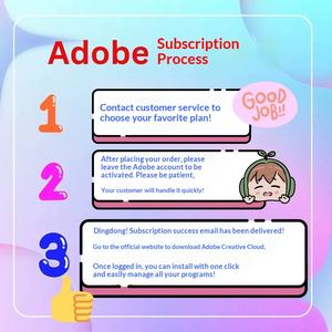 Suscripción de Software Original de Alta Versión <span class=keywords><strong>para</strong></span> Todas las Aplicaciones de Adobe, Plan Familiar PS2026, <span class=keywords><strong>para</strong></span> Activación de <span class=keywords><strong>Lightroom</strong></span>/Photoshop - Product Image 1