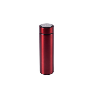 500ml Blue Matte Rubber Paint Stainless Steel Vacuum <b>Flask</b> Double Wall Insulated Water <b>Bottle</b> for Business Travel - Product Image 3