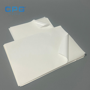 Papel Adhesivo Semibrillante Impermeable Personalizado por el Fabricante, Papel para Etiquetas con Revestimiento Amarillo de 80 g/m² - Product Image 1