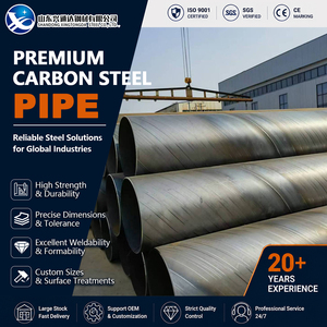 Shot Blasted A106 Gr.B A53 Gr.B 114.3mm 8mm Hot Rolled EN 10216-1 Carbon Steel Pipe of Engineering Projects - Product Image 1