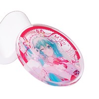 Sous-verres créatifs en acrylique style dessin animé en gros ; Sous-verres de bureau résistants à la chaleur inspirés d'Instagram pour tables à manger à domicile