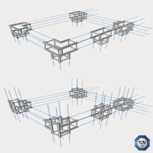G34C19 Truss Aluminium Truss Éclairage de scène Truss Roof Construction Trading Fair Construction Expositions Theatre Construction - Product Image 4