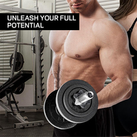 Lot d'Haltères Peintes Premium en Gros Usine avec Étui de Rangement, Poids Réglable, Équipement de Fitness pour Entraînements à Domicile et en Salle de Sport