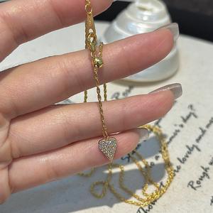 Collar con Colgante de Calabaza Ruyi de Jade Verde y Plata Pura S925 Wenchi, Nuevo Estilo Chino, Cadena para Clavícula Blanca, Regalo de Moda para Hombre - Product Image 4