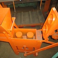 Mesin Pembuat Bata Eco, Mesin Blok Berongga Saling Terkait Harga Murah QMR1-40 QMR2-40