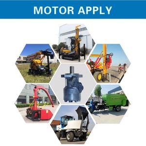 มอเตอร์ไฮดรอลิกแบบสวิงสำหรับรถโลว์ไรเดอร์ รุ่น Bmr/Omr/Jh80 125 160 2000 ซีรีส์ ลดราคาพิเศษ - Product Image 5