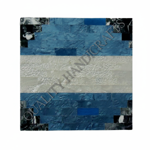 แผ่นรองแก้วไม้มะม่วง 4 ชิ้น ดีไซน์สวย เป็นมิตรกับสิ่งแวดล้อม สไตล์ร่วมสมัย ขนาด 10x10 ซม. สำหรับชา กาแฟ ไวน์ ตกแต่งโต๊ะครัวอย่างมีสไตล์ - Product Image 1