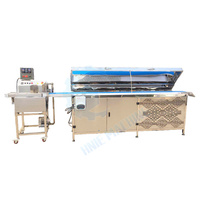 Petite machine à enrober de chocolat, machine à fabriquer du chocolat pour la petite production, enrobage commercial de chocolat