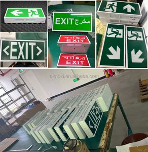 Hộp cứu hỏa khẩn cấp 3h với đèn <span class=keywords><strong>LED</strong></span> thoát dấu hiệu máy chiếu phát ra màu trắng lạnh - Product Image 6