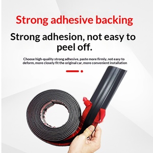 Striscia Adesiva Universale per Paraurti Laterale Auto, Antigraffio, Decorativa per Modifica Carrozzeria, Copertura Bordo Sottoporta - Product Image 4