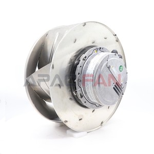 Ventilador radial EC de alta eficiencia ebm-papst R3G355-AI56-08, soplador centrífugo para sistemas de aire acondicionado, refrigeración y ventilación. - Product Image 3