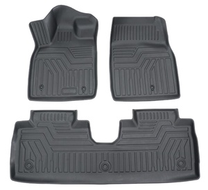 Alfombrilla de cuero TPE para coche <span class=keywords><strong>Renault</strong></span> <span class=keywords><strong>Megane</strong></span> 2,0 TCe <span class=keywords><strong>Dynamique</strong></span>, estera de lujo para el umbral de la bobina de cuero fortuner, nuevo diseño, 2008 - Product Image 1