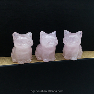 Statuette <span class=keywords><strong>di</strong></span> Gatti in <span class=keywords><strong>Cristallo</strong></span> Naturale <span class=keywords><strong>Occhio</strong></span> <span class=keywords><strong>di</strong></span> <span class=keywords><strong>Tigre</strong></span> all'Ingrosso, Artigianato in <span class=keywords><strong>Cristallo</strong></span>, Mini Gatti in Quarzo Rosa per Regalo - Product Image 4