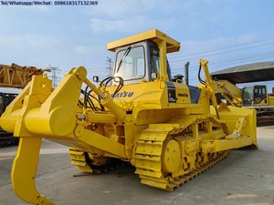 Perayap <span class=keywords><strong>Komatsu</strong></span> D155AX bekas, <span class=keywords><strong>Crawler</strong></span> bulldoser tangan kedua <span class=keywords><strong>Komatsu</strong></span> D155 jalur Hydraulic Ulis dengan kerekan