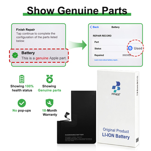 Batterie de diagnostic IOS26 0 Cycle Super Capacity pour <span class=keywords><strong>iPhone</strong></span> 15 15Plus 15Pro 15ProMax, pièces d'origine, batterie de téléphone portable - Product Image 1
