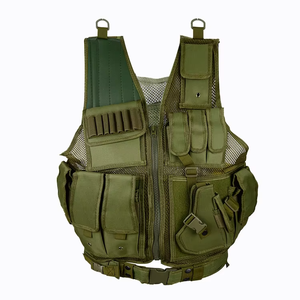 Chaleco táctico CS para exteriores, chaleco impermeable multifuncional para juegos, chaleco anfibio de camuflaje para entusiastas - Product Image 3