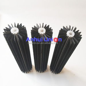 Konveyör bant temizleme için döner naylon temizleme Spiral rulo fırça kemer temizleyici - Product Image 6