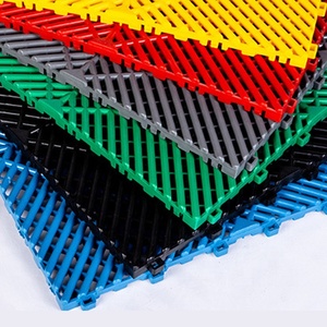 Carreaux de sol de garage ventilés à emboîtement en <span class=keywords><strong>PP</strong></span> pour lave-auto - Product Image 5