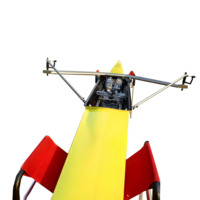 Bote de Carreras de Fibra de Carbono Premium de un Solo Asiento