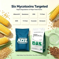 Désintoxicateur de mycotoxines à haute efficacité, taux de dégradation élevé, haute sécurité avec brevets nationaux, additifs alimentaires pour animaux, matière première pour l'alimentation animale
