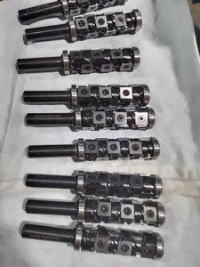 12mm Dia 1/2" Shank Replaceable Carbide Insert Spiral Trimmer <strong>Bit</strong> <strong>CNC</strong> Wood Working Trim End Mill Cutter <strong>Router</strong> <strong>Bit</strong> with Bearing - Product Image 5