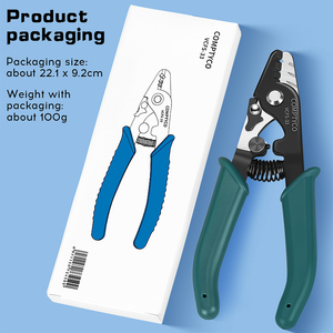 COMPTYCO VCFS-33 amélioré 5 couleurs trois ports dénudeur de câble FTTH Fiber Fusion épissage outil <span class=keywords><strong>fibre</strong></span> nue cuir Fiber dénudeur - Product Image 6