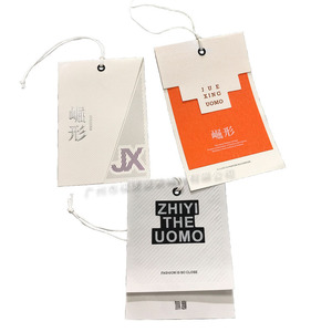 Customizable Half-Fold Soft <strong>Plastic</strong> Clothing <strong>Tags</strong> Eco-Friendly Personalized Luggage and Shoe/Hat <strong>Tags</strong> for Garments - Product Image 5