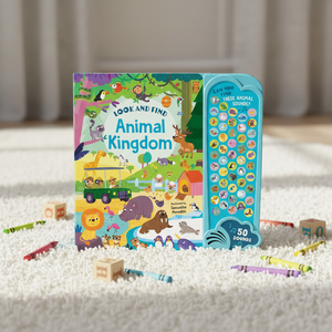 Livre sonore interactif pour enfants, apprentissage précoce, lecture préscolaire, animaux <span class=keywords><strong>de</strong></span> <span class=keywords><strong>la</strong></span> ferme, comptes-rendus, livre à boutons sonores - Product Image 6
