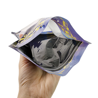 Pochette portable à fermeture éclair pour 5 cigares, étanche à l'humidité, avec couche hydratante pour le tabac à rouler, emballage plastique