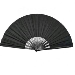 Éventails promotionnels personnalisés en bambou et PVC, grands, à main, 13 pouces, pour festivals et soirées dansantes - Product Image 5