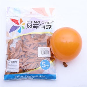 Premium Kalite Küçük 5 inç Feng Che Düğün Doğum Günü Partisi Kutlama Süsleme Ürünleri Yuvarlak Şekilli Lateks Hava Balonu - Product Image 3