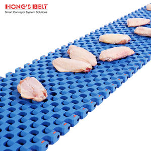 Sabuk Konveyor Modular Plastik Lurus HONGSBELT HS-501A untuk Industri Pengolahan Makanan - Product Image 6