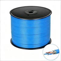 Cable de Red Cat6 Blindado de Par Trenzado con Baja Pérdida de Señal y Alta Ancho de Banda para Servidores en la Nube, Centros de Medios y Construcción de Redes Empresariales