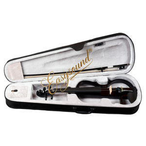 Salida de auriculares de violín eléctrico de práctica silenciosa 4/4 perfecta para práctica nocturna de apartamentos - Product Image 2