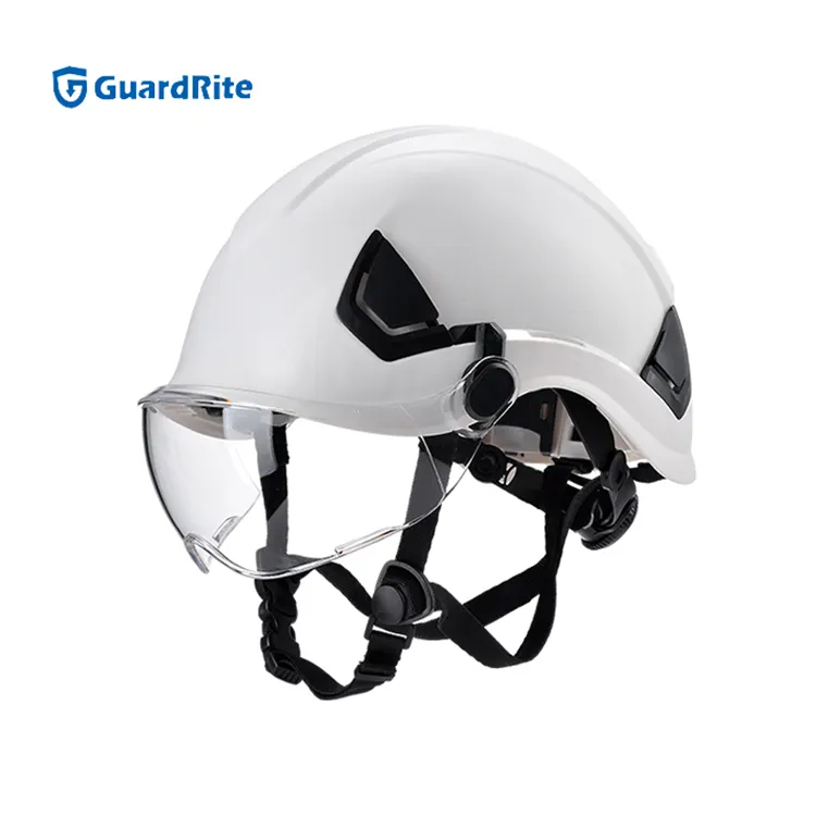 Capacete de segurança de resgate de alto impacto para trabalho de construção, capacete colorido personalizado