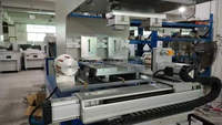 Machine d'impression de tampon de tampographie de carte SD d'appareil électrique semi-automatique de servomoteur complet 2 couleurs